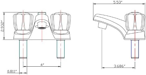 Durable RV-Friendly Bathroom Faucet