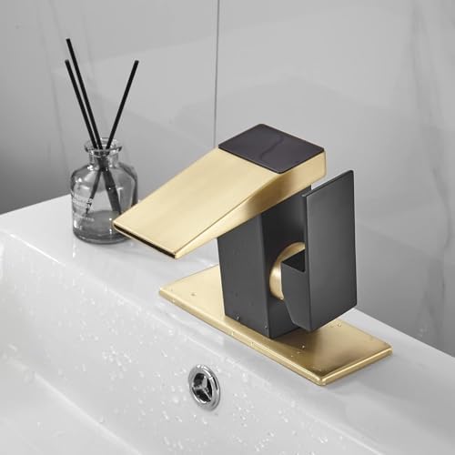Elegant Touch Vain Bathroom Faucet with Temperature Display