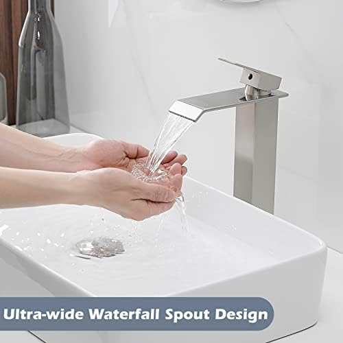 BWE Elegance waterfall spout bathroom faucet stylish design