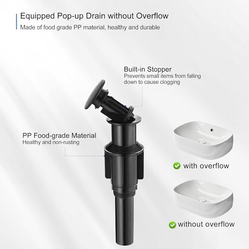 Efficient Stylish Single-Handle Vessel Faucet