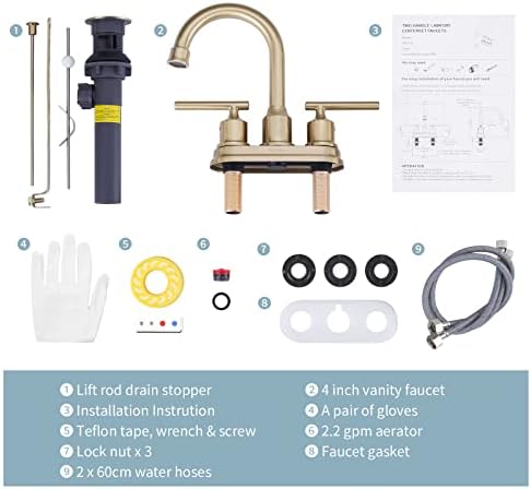 Luxury Gold Faucets for Your Bathroom