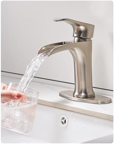Elegant Single-Hole Faucet with Waterfall