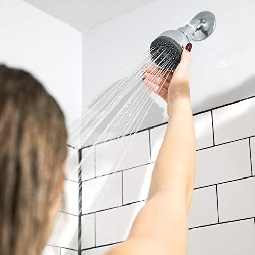 AquaBliss TurboSpa 3 High Pressure Shower Head - Stress Relief in Full Force