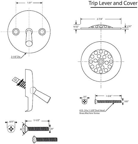 Enhance Your Bath with Trip Lever Tub Drain Set