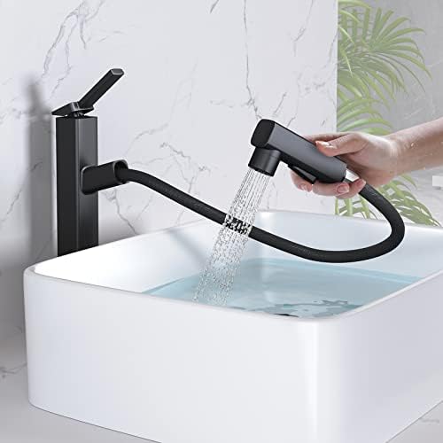 MIAOHUI Tall Bathroom Sink Faucet