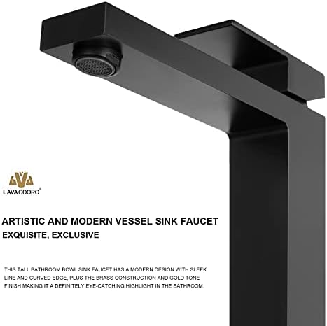Matte Black Single-Handle Vanity Faucet Bath Fixtures