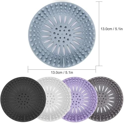Gotega Drain Strainers Effortless Hair Catcher Smart Solutions for Your Bathroom