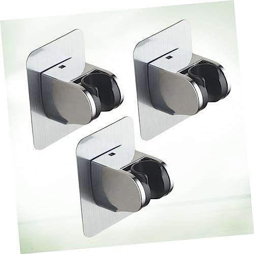 Artibetter 3-Piece Adjustable Shower Head Bracket Holder-Rack for Bathroom