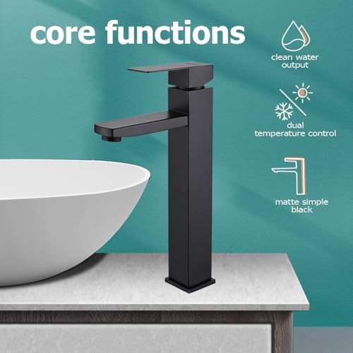 Black Sink Faucet _bnfa2345 Simple Durable Bathroom Faucet