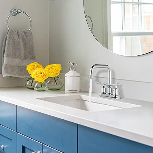 Premium Bathroom Faucet with Dual Handles