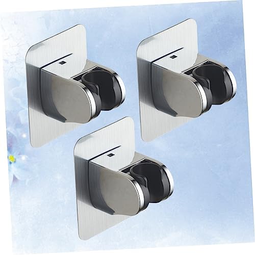 Artibetter 3-Piece Adjustable Shower Head Bracket Holder-Rack for Bathroom