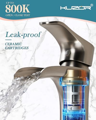 Elegant Single-Hole Faucet with Waterfall