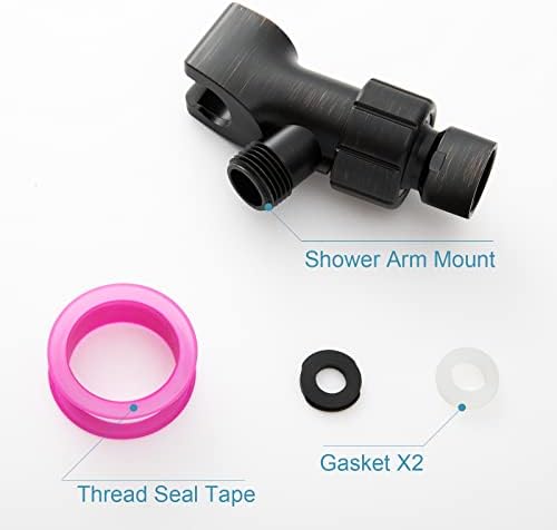 OFFO Oil Rubbed Bronze Shower Arm Mount - Durable Easy to Use