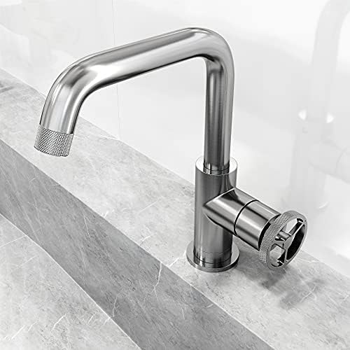 9 Single Handle Faucet Contemporary Style VIGO Cass Brushed NickelVG01047BN