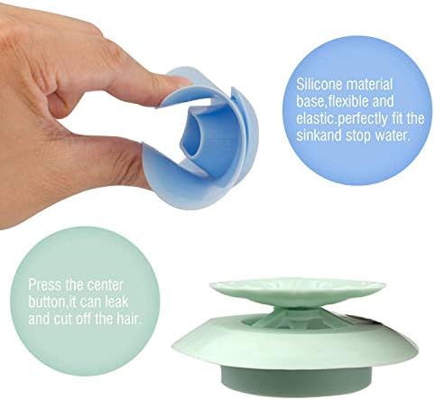 Connect 5 Two-In-One shower drain hair catcher