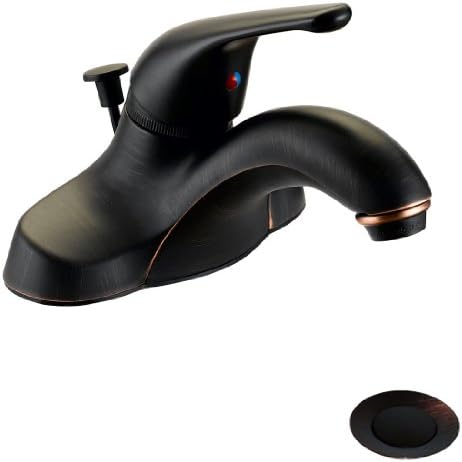Designers Impressions 654685 Oil Rubbed Bronze Single Handle Lavatory Faucet