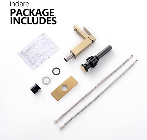Brushed Gold Bathroom Faucet