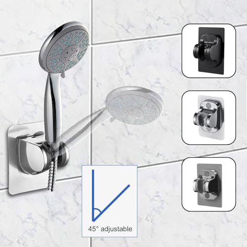 Ergonomic Suction shower holder for proteins and direction adjustment