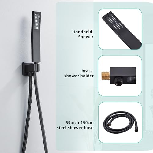 8-Inch Rainfall Shower System with High Pressure