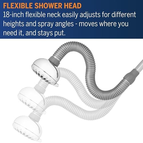 ADJUSTABLE SHOWER HEAD for SOQRSTODY
