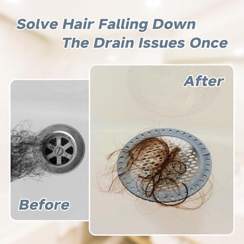 Tifanso Shower Drain Hair Catcher