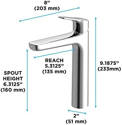 TOTO Faucet for Semivessel Sink