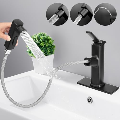 Effortless Bathroom Faucet with 3 Modes Cover Design