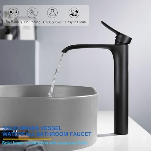 Durable Matte Black Faucet