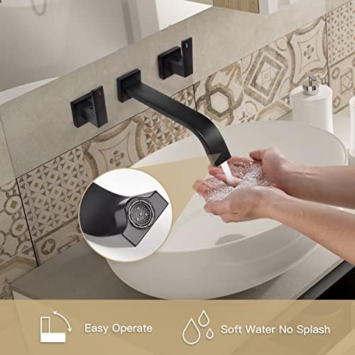 Modern Brass Wall Mount Faucet