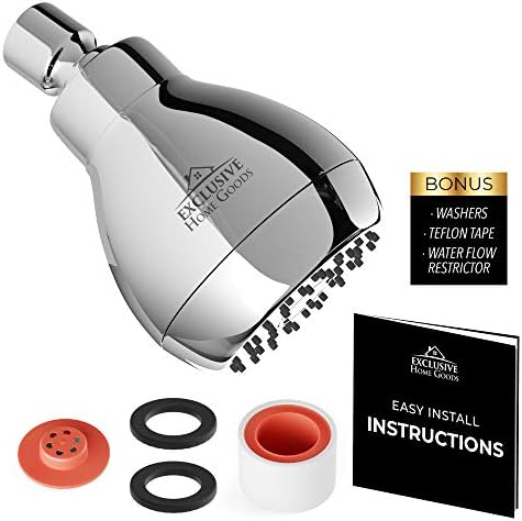 High-Pressure Chrome Shower Head