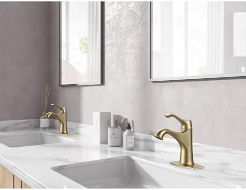 HGN Farmhouse Faucet Gold Finish
