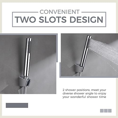 Aomasi Hand Shower Bracket with Two Slot