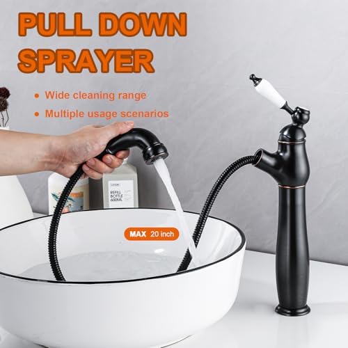 Oil-Rubbed Bronze Vintage Faucet