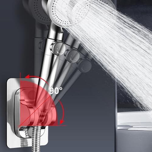 Adjustable Angle Shower Bracket Wall-Mounted for Bathroom Accessories