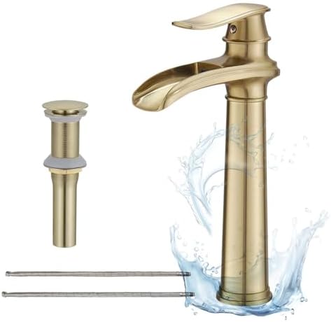 Greenspring Brushed Gold Vessel Sink Faucet