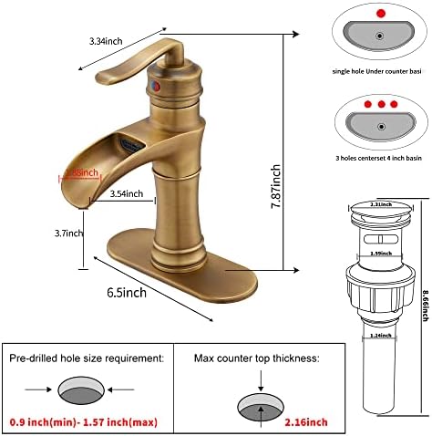 Transform Your Bathroom with GGStudy Waterfall Faucet