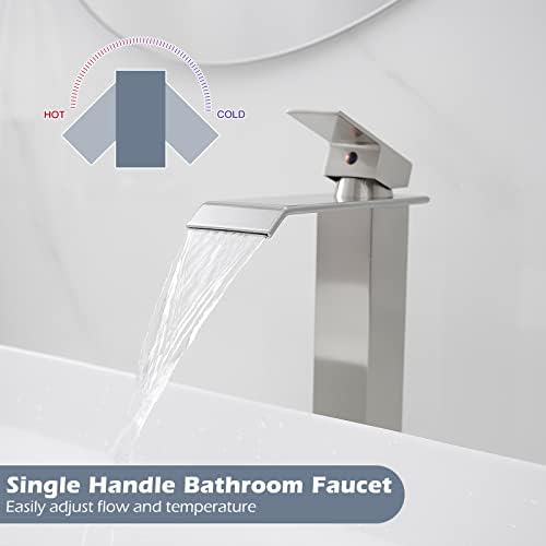 BWE Elegance waterfall spout bathroom faucet stylish design