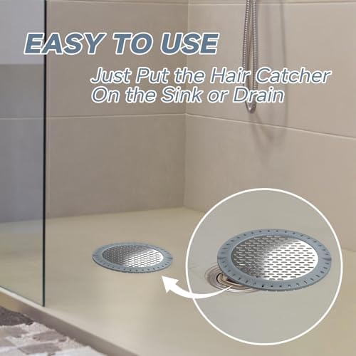 Tifanso Shower Drain Hair Catcher