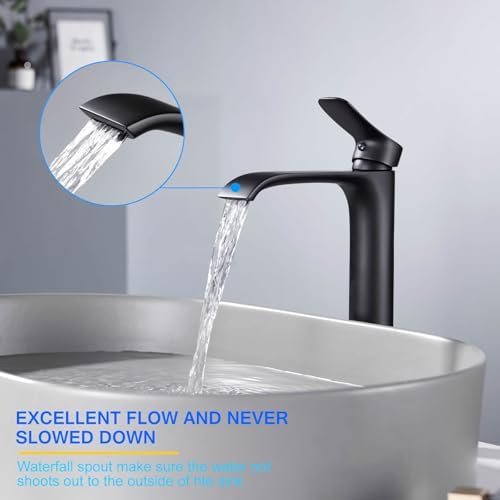 Durable Matte Black Faucet