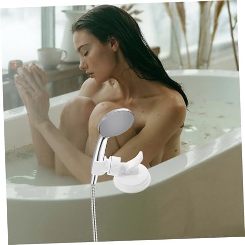 Gadpiparty Removable Shower Head Holder Suction Cup Mount Bracket for Handheld showerhead