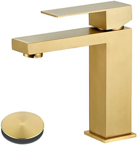 Tohlar Gold Single Handle Faucet