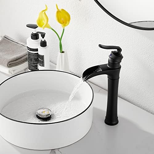 Matte Black Farmhouse Bathroom Faucet