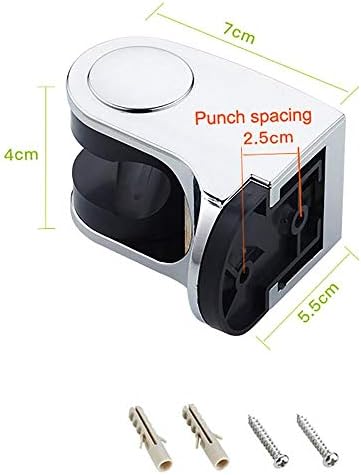 Adjustable Wall-Mounted Shower Head Holder for Bathroom Accessories