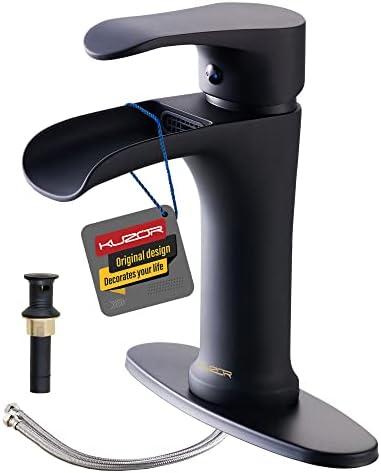 5-Minute InstallationSingle Hole Bathroom Faucet