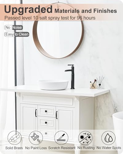 Stunning Vessel Faucet Flowing Waterfall in Oil Rubbed Bronze