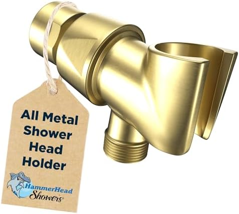 Durable Adjustable Handheld Shower Arm Holder with Universal Bracket for Home Use