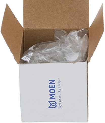 Moosen Chateau Collection Faucet Knob Kit Chrome White