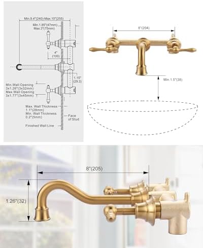 WOWOW antique bathroom faucet