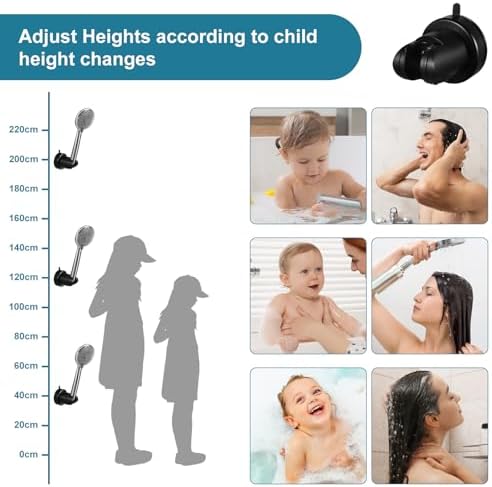 Reliable Suction Cup Shower Head Holder for Perfect Grooming