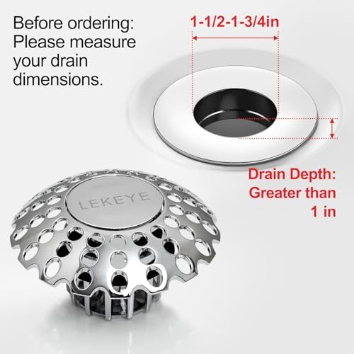 Effortless bathtub drain maintenance with hair catcher